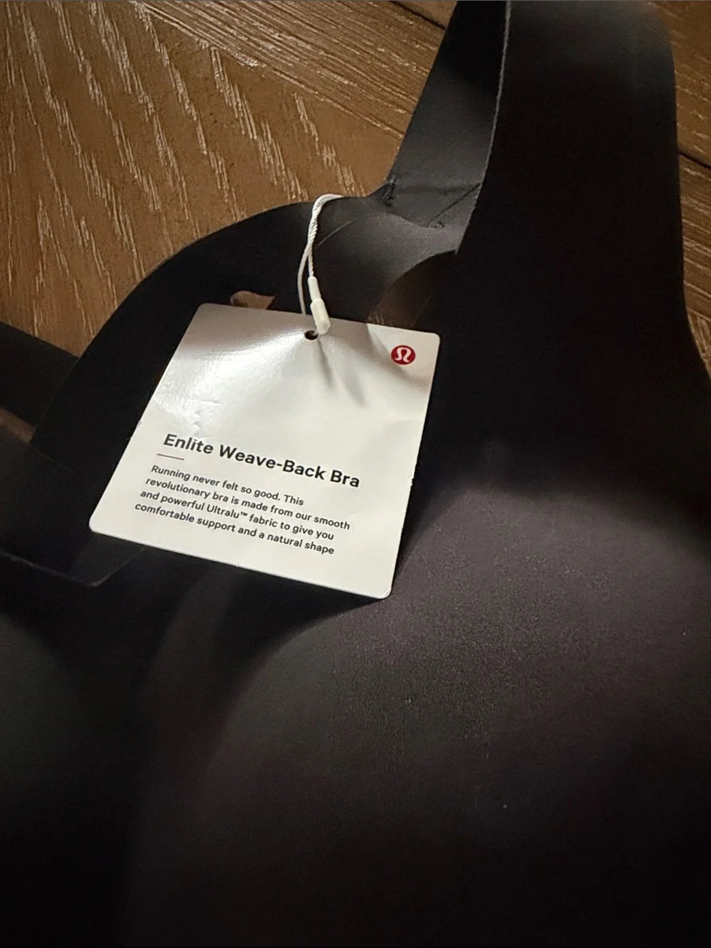 lululemon athletica Black Wireless Smooth Molded Bra